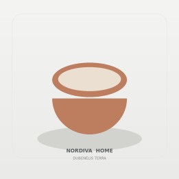 Keraminis dubenėlis „Terra“ | NORDIVA HOME