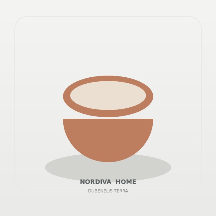 Keraminis dubenėlis „Terra“ | NORDIVA HOME