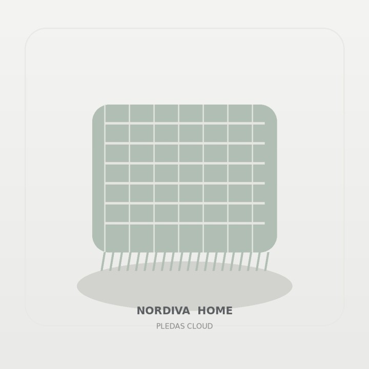 Minkštas pledas „Cloud“ | NORDIVA HOME