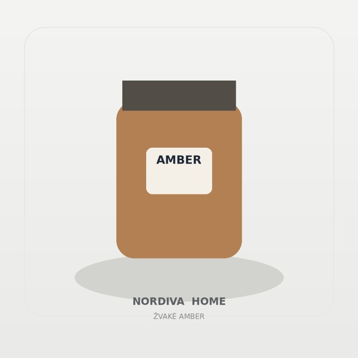 Kvapioji žvakė „Amber“ | NORDIVA HOME
