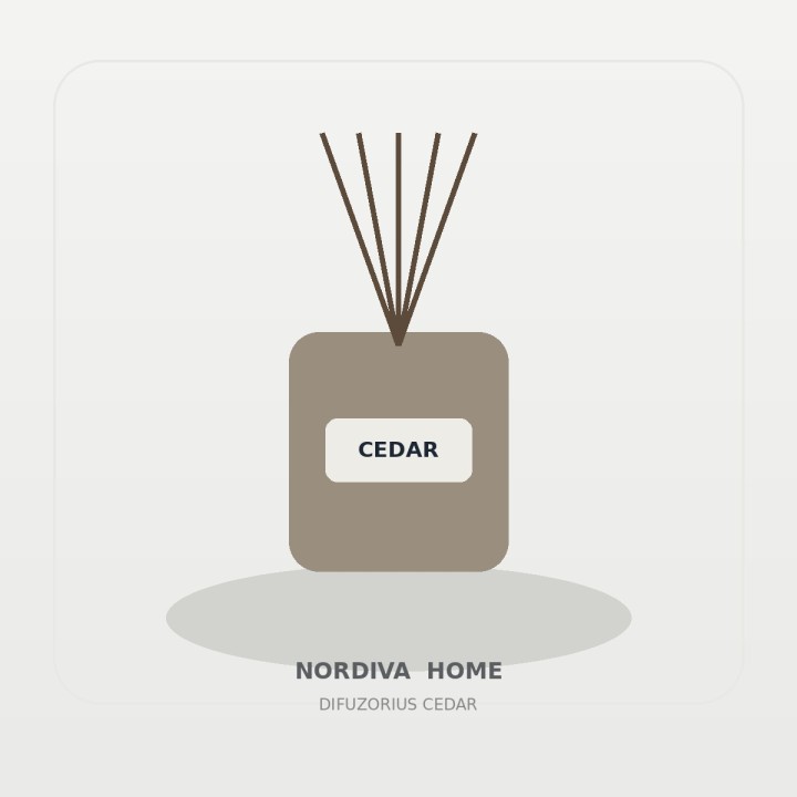 Namų difuzorius „Cedar“ | NORDIVA HOME
